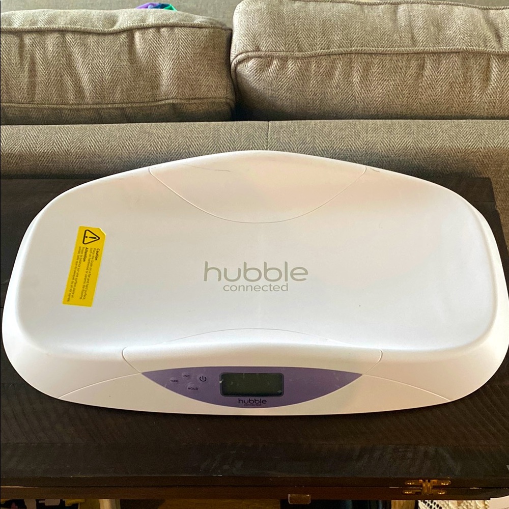 Hubble Connected White Baby Scale